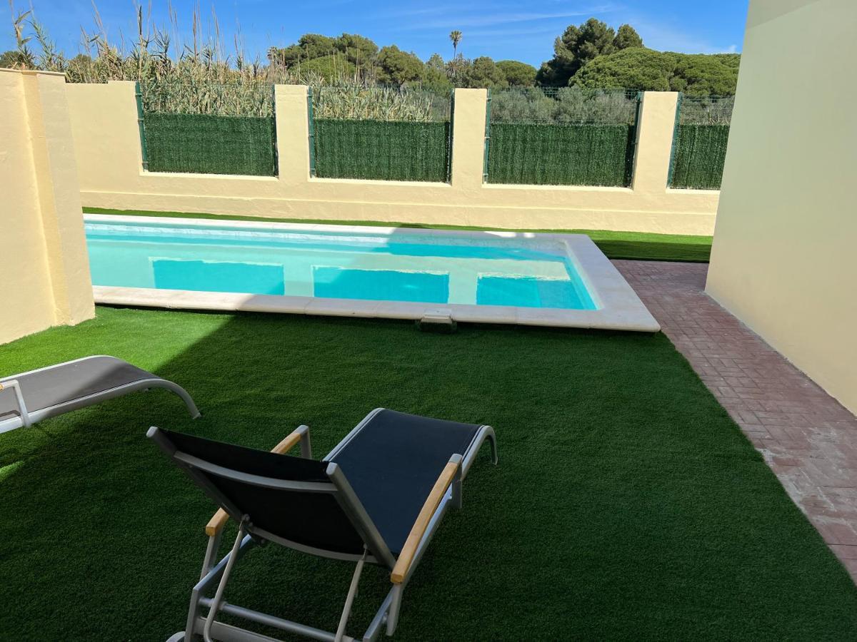 Villa Casa Piscina Playa Barrosa Delfin 6 Chiclana de la Frontera Exterior foto
