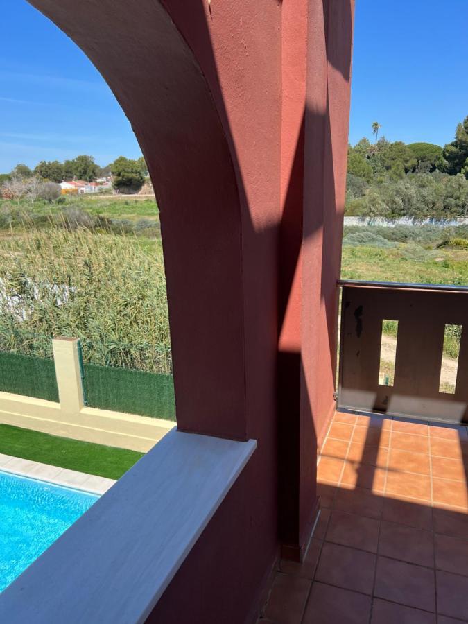 Villa Casa Piscina Playa Barrosa Delfin 6 Chiclana de la Frontera Exterior foto